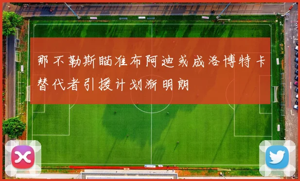 那不勒斯瞄准布阿迪或成洛博特卡替代者引援计划渐明朗